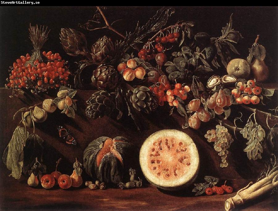 BONZI, Pietro Paolo Fruit, Vegetables and a Butterfly